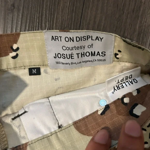 Camouflage Patchwork Pants